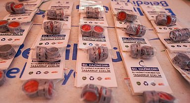 İstanbul Beylikdüzü'nde su krizine dikkat çekildi