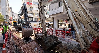 İzmir Alsancak'ta yağmur suları artık doğrudan denize ulaşacak