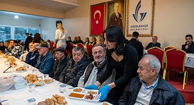 İzmir Güzelbahçe'de şehit ve gazi aileleri iftar sofrasında buluştu