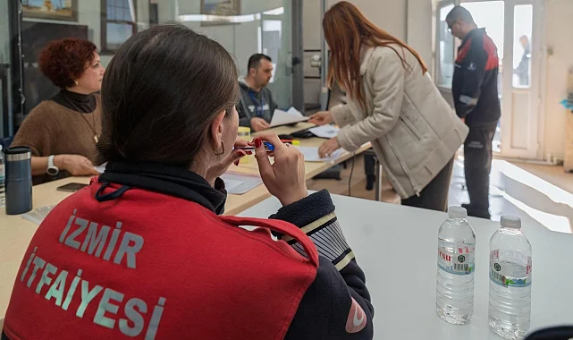 İzmir İtfaiyesi 100 yeni memur alacak