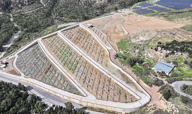 İzmir mezarlığına 70 futbol sahası büyüklüğünde yeni alan