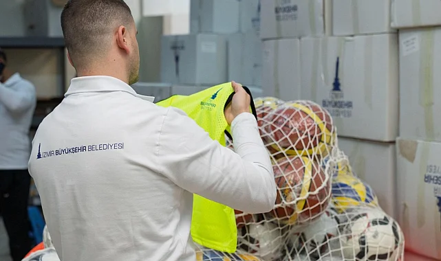 İzmir'de amatör spora 5 milyon TL'lik ayni destek