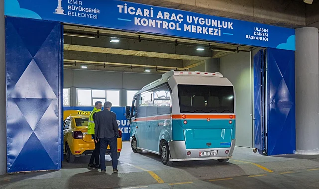 İzmir'de ticari araçlar bu merkezden deteyalı denertleniyor