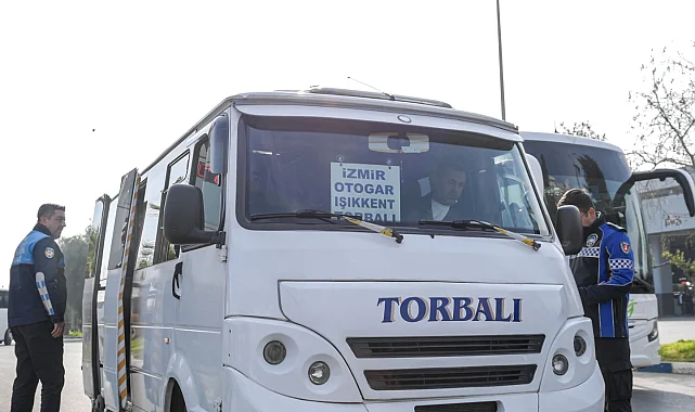 İzmir'de toplu taşımaya sıkı denetim