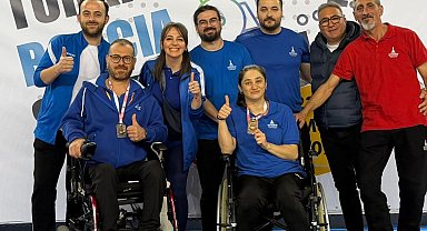 İzmir'in boccia takımı, bronz madalya ile döndü