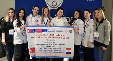 İzmirli öğrenciler Türk mutfağını uluslararası platformda tanıttı