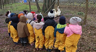 İzmit'te miniklerden doğaya anlamlı dokunuş