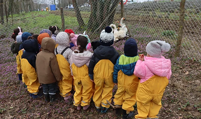 İzmit'te miniklerden doğaya anlamlı dokunuş