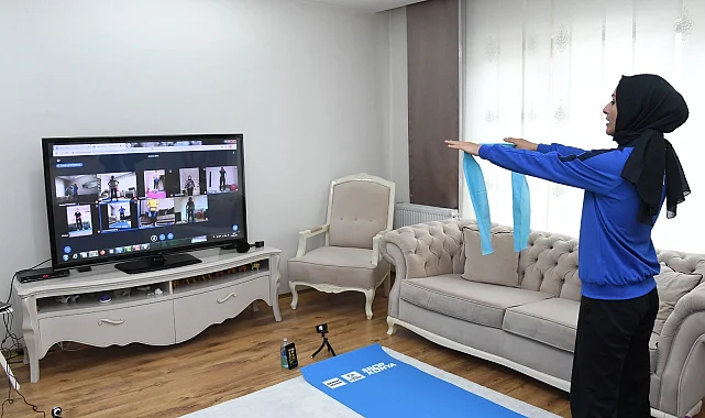 Kadınlara özel "Onlİne Spor" kayıtları başladı