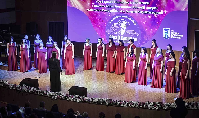 Kadınların gücü Başkentte yankılandı