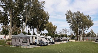 Karavan tatilcileri Konyaaltı Karavan Park'tan memnun
