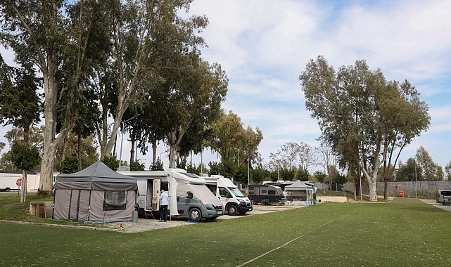 Karavan tatilcileri Konyaaltı Karavan Park'tan memnun