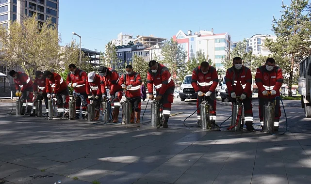 Kayseri Kocasinan'dan kapsamlı ilaçlama