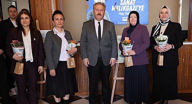 Kayseri Melikgazi'den kadınlara özel sergi