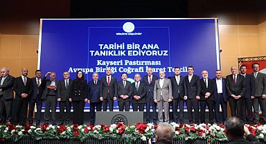 Kayseri pastırmasının coğrafi işareti tarihi bir kazanım