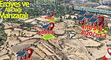 Kayseri Talas'ın gözde lokasyonlarında villa parseli fırsatı