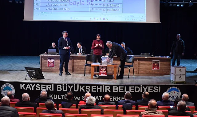 Kayseri'de "Arılar Çoğalsın, Bereket Katlansın"da kura heyecanı