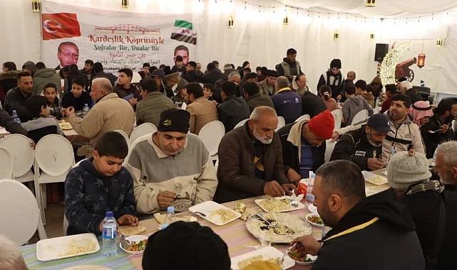 Kayseri'den Tartar'a kardeşlik sofrası