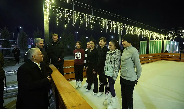 Kayseri'ye açık hava buz pateni pisti geliyor