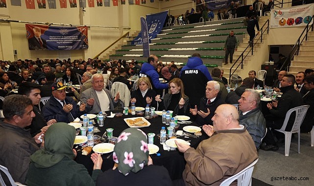 Keles’te Büyükşehir Belediyesi İftar Programı Düzenledi