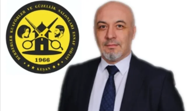 Keşan'da bayram öncesi berber ve kuaförlere 'Pazar' mesaisi