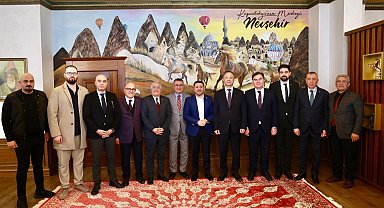 Kırgizistan Büyükelçisi'nden Başkan Arı'ya ziyaret