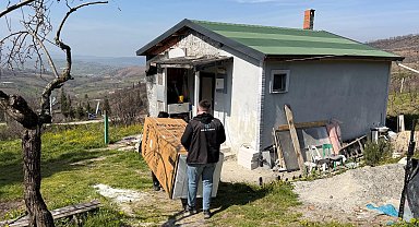 Kocaeli Büyükşehir, yangın mağduru aileyi ayağa kaldırdı