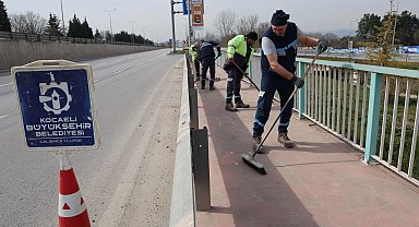 Kocaeli Büyükşehir'den bayram öncesi temizlik seferberliği
