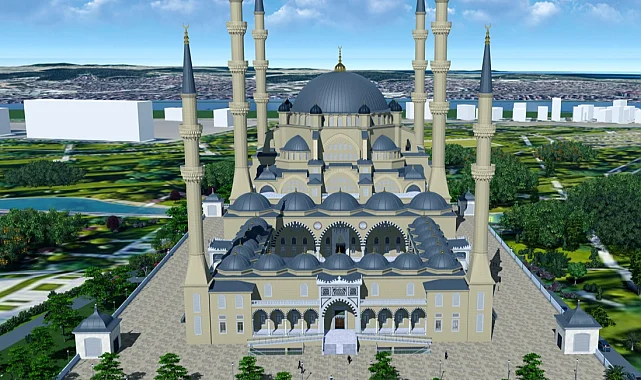 Kocaeli Büyükşehir'den Gebze'ye dev cami