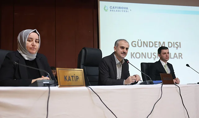 Kocaeli Çayırova'da Mart ayı meclisi tamamlandı