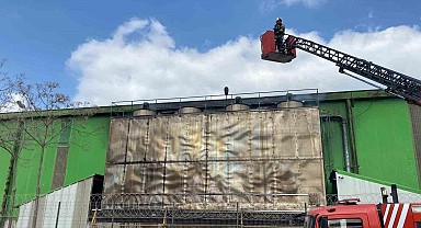 Kocaeli'de fabrikada korkutan yangın