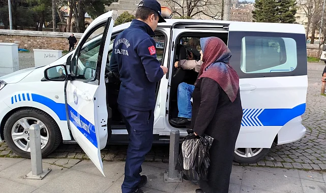 Kocaeli Zabıtası'ndan örnek duyarlılık