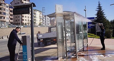 Kocaeli'de 4 bin 303 durak hijyenik hale getiriliyor