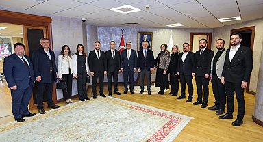 Kocaeli'de Başkan Büyükakın'a ziyaretçi akını