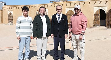 Kocaeli'de Çayırova Mekke Film Platosu'na uluslararası ilgi