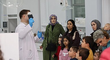 Kocaeli'de çocuklar içme suyunun yolculuğunu yerinde gördü