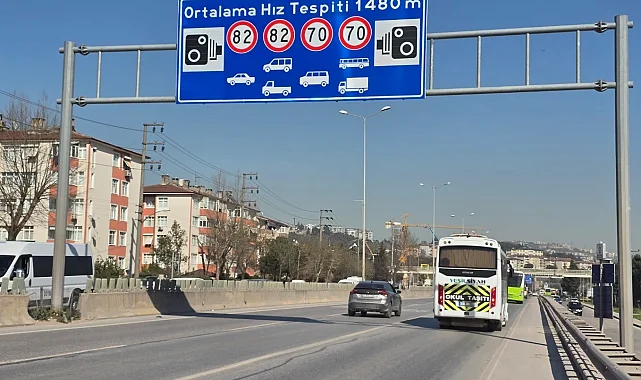 Kocaeli'de hız limitleri değişti