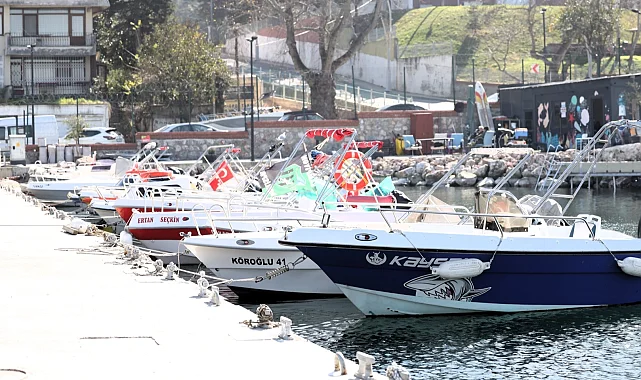 Kocaeli'de 'Kayık Çekek Yeri' Değirmendere'ye yakıştı