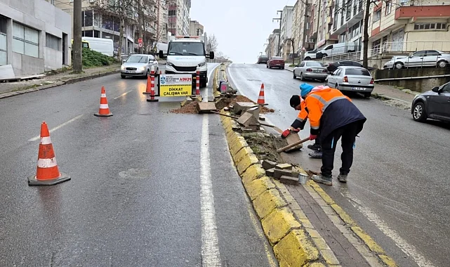 Kocaeli'den yaya ulaşımına güvenli dokunuş