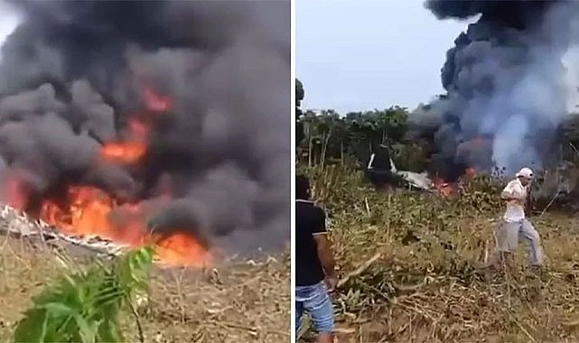 Kolombiya’da Askeri Uçak Faciası