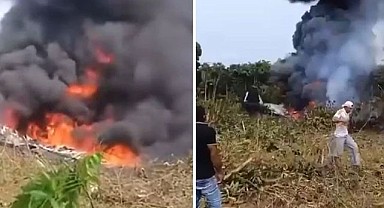 Kolombiya’da Askeri Uçak Faciası