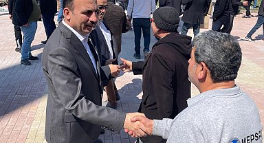 Konya'da Başkan Altay'dan Cuma buluşması