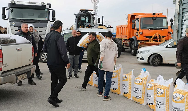Konya'da yüzde 50 hibeli aspir tohumları dağıtılıyor