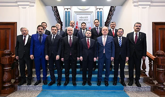 Konya'dan Bakan Gürlek'e nezaket ziyareti