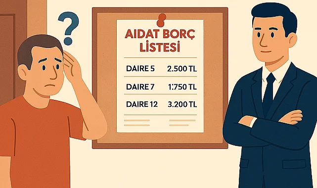 KVKK'dan apartman ve siteler için tarihi karar! Aidat borç listesi asmak yasaklandı