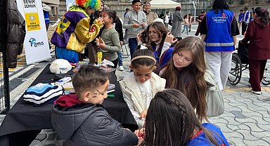 LİMAN Gönüllüleri Filistinli çocuklara bayram sevinci yaşattı