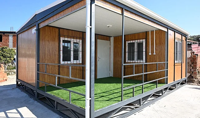 Manisa Büyükşehir'den mağdur aileye yeni yaşam