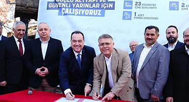 Manisa Gelenbe'de 4 milyon Euro'luk altyapı yatırımına start