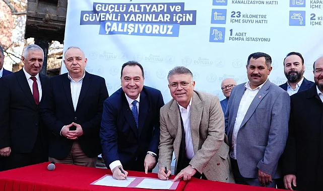 Manisa Gelenbe'de 4 milyon Euro'luk altyapı yatırımına start