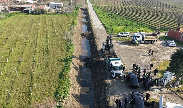 Manisa Saruhanlı'da dere temizlik seferberliği